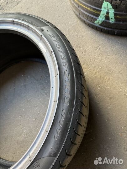 Pirelli P Zero 245/40 R19 и 275/35 R19