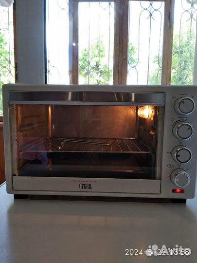 Духовка электрическая настольная бу