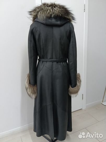 Дубленка натуральная женская 48 50