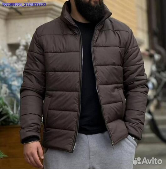 Мужская куртка стежка (все размеры) (Арт.54615)