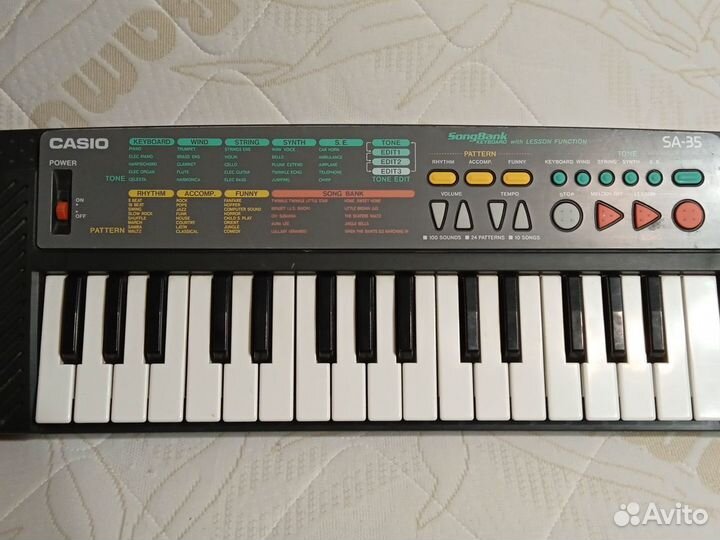 Детский синтезатор Casio SA-35