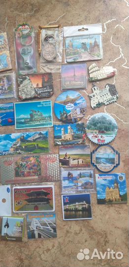 Магниты на холодильник пакетом