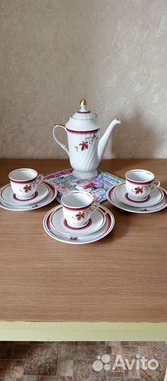 Часть кофейного сервиза-винтаж /1990-95гг/Рига