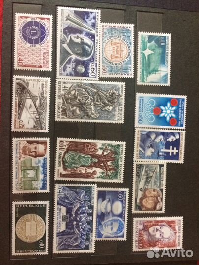 Марки альбом Франция