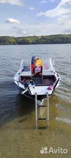 Лодка рыбацкая +Yamaha 60 лс 4 такт