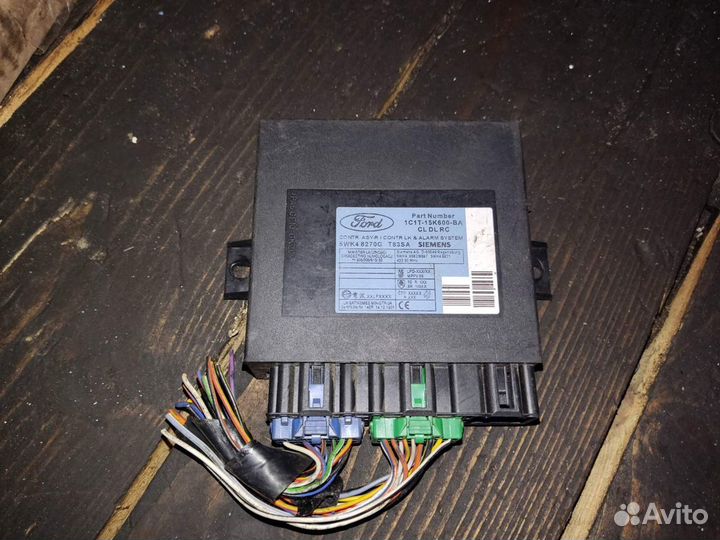 Блок электронный управ. центр. замком ford transit