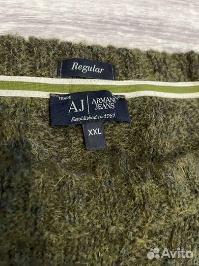 Свитер шерстяной мужской