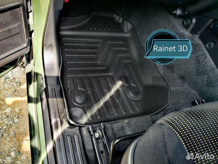 3D коврики Rainet TPE для suzuki jimny 1998/2018