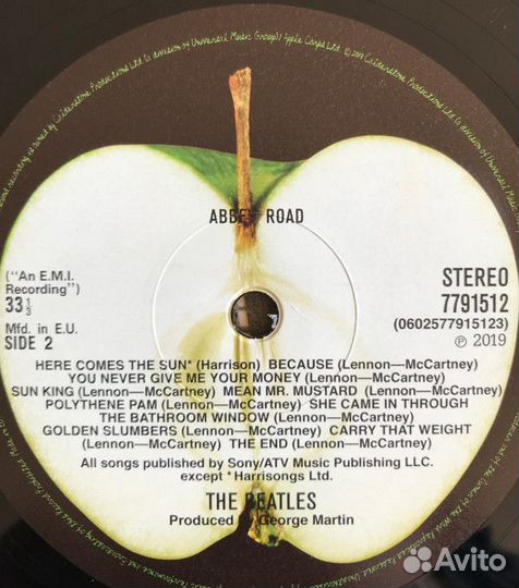 Виниловая пластинка The Beatles – Abbey Road