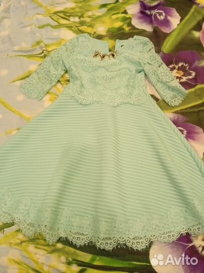 Платье на девочку 128-134