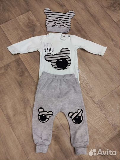 Боди для девочки 68 - 80 размер