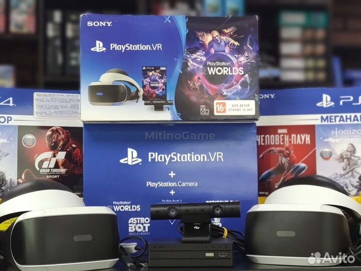 Шлем Sony Playstation VR V2 для PS4, PS5