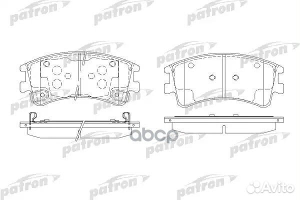 Колодки тормозные дисковые передн mazda: 6 02