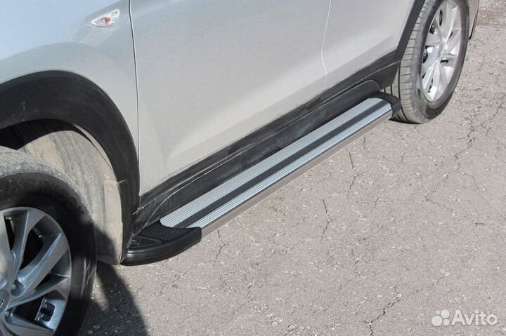 Пороги на Hyundai Tucson (2018) Turbo