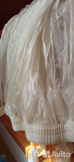 Штора из органзы