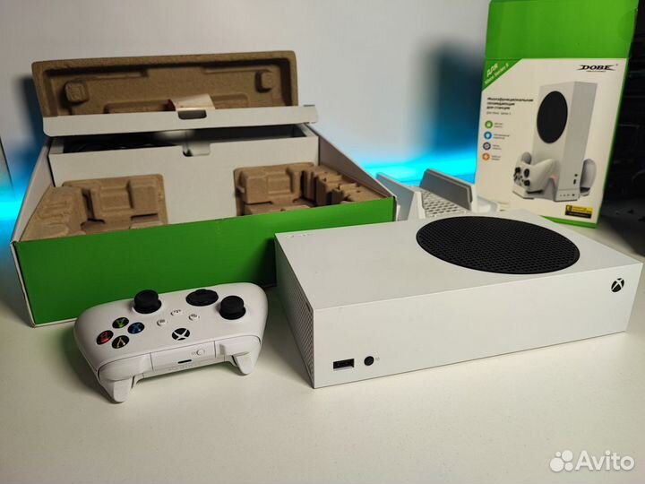 Xbox Series S + Подставка / Гарантия