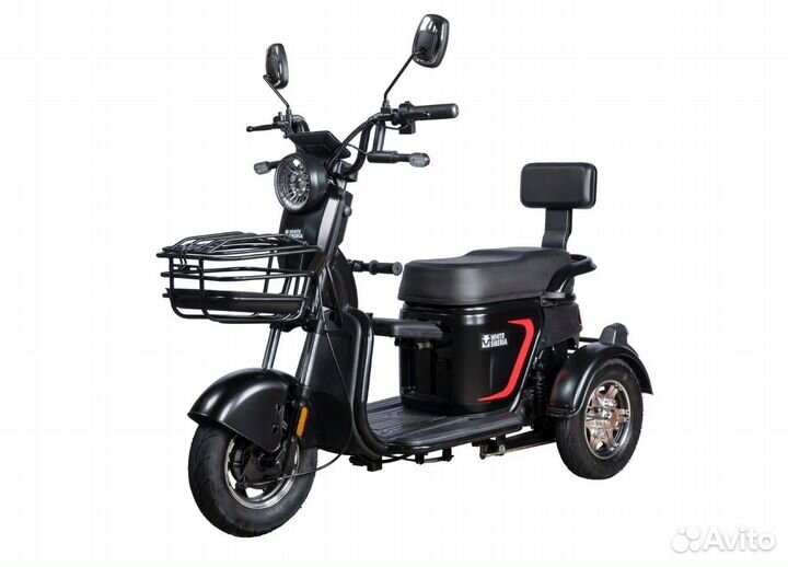 Электротрицикл white siberia sibtrike L 2000W