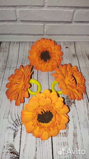 Резинки для волос ручной работы