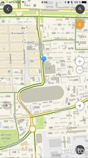 Колесо опорное AL-KO в сборе с хомутом и крепежом