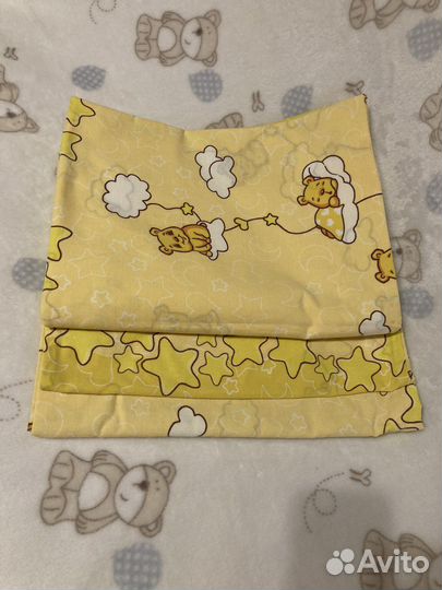 Комплект постельного белья в детскую кроватку