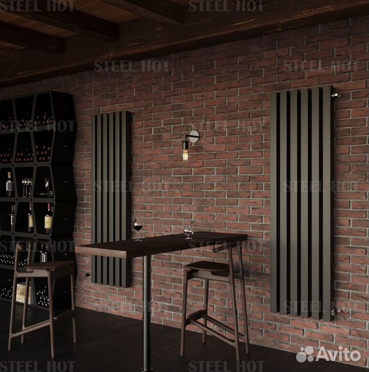 Вертикальный дизайн радиатор Steel-Hot от производ