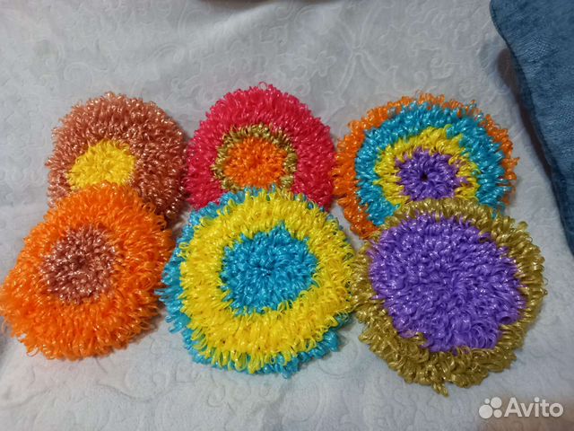 Мочалка ручной работы