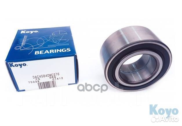 Подшипник ступицы колеса перед прав/лев