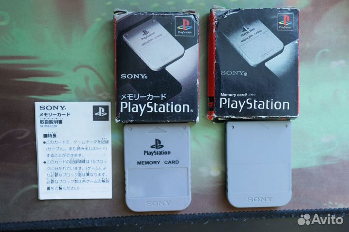 Memory card PS1 / карта памяти playStation 1