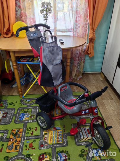 Трехколесный велосипед детский