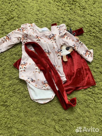 Сарафан для девочки с боди