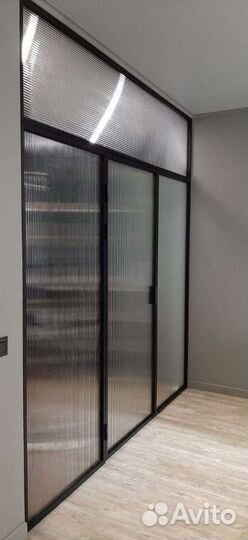 Межкомнатные перегородки из алюминия