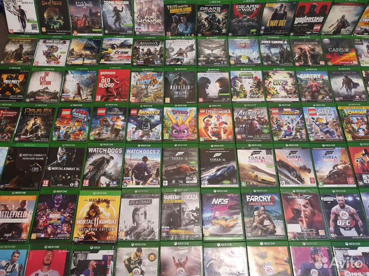 Лицензионные диски на xbox one