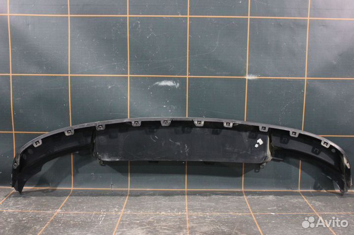 Спойлер бампер заднего - Skoda Superb 3