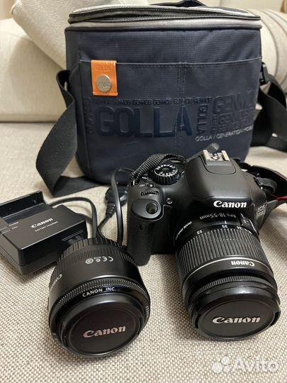 Зеркальный фотоаппарат Canon 550D EOS и портретник