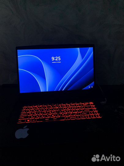 Игровой ноутбук msi gf65 144гц gtx 1660 TI 6gb