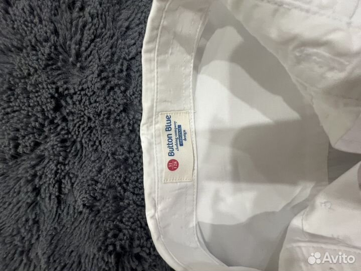 Рубашка button blue