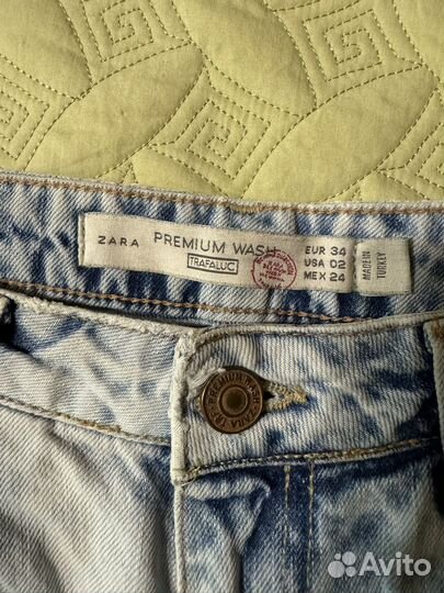 Джинсы женские zara 34