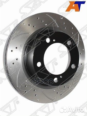 Комплект дисков тормозных передний перфорирован