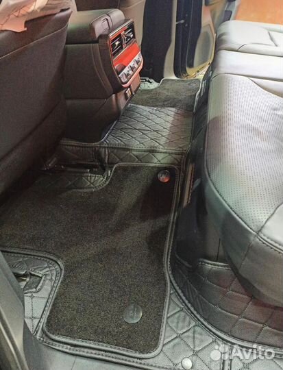 3D коврики из экокожи toyota land cruiser 300