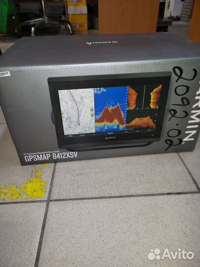 Эхолот Garmin + Panoptix LiveScope Plus с датчикам