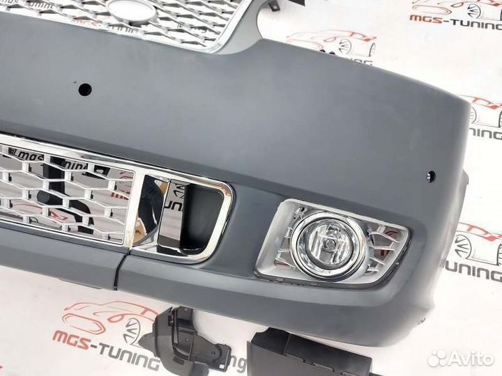 Бампер в сборе Autobiography рест Range Rover 2-12