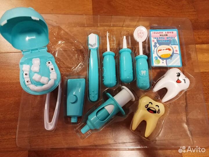 Кухня ELC, посуда, овощи для кухни,стоматолог игра