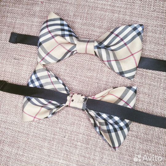 Галстук бабочка клетка Burberry есть в наличии
