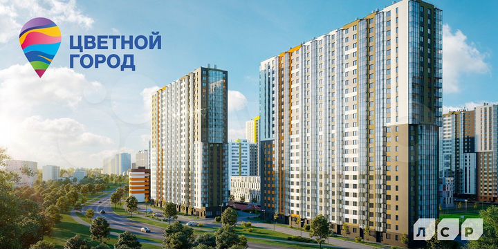 3-к. квартира, 61 м², 19/20 эт.