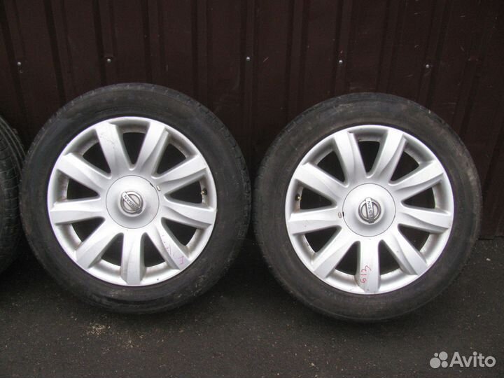 Комплект колес R17 Nissan Teana 215/55 летняя