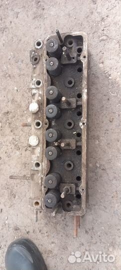 Головка блока УАЗ с коленвалом