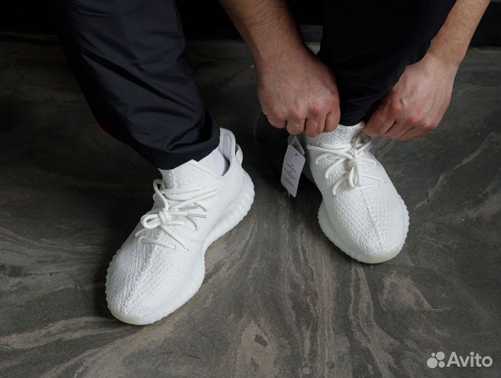 Кроссовки Adidas Yeezy 350 V2 Triple White оригина