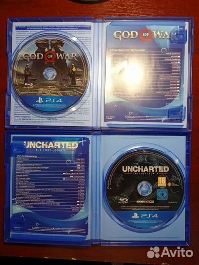 Диски игры для ps4