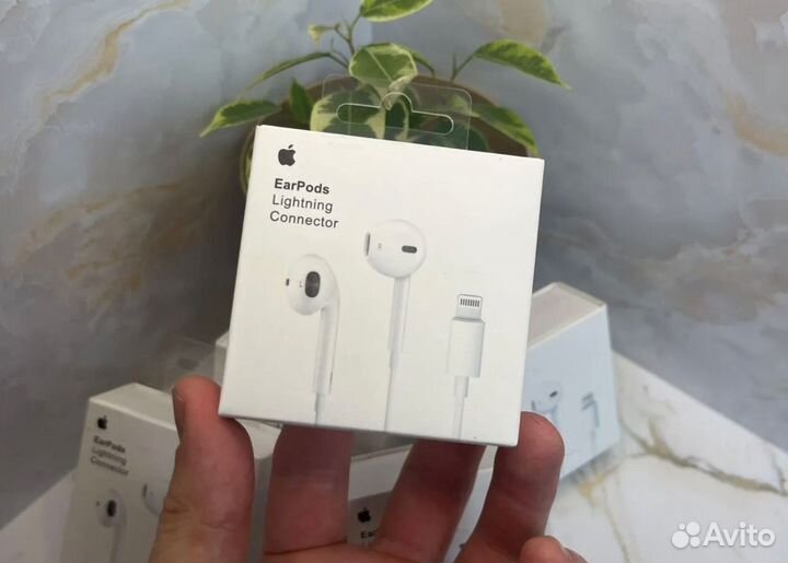 Наушники apple earpods lightning новые