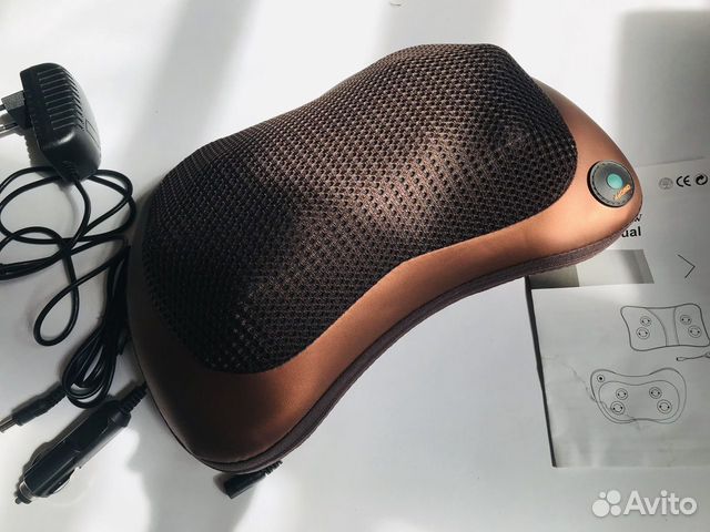 Новый массажёр электрический подушка подогрев